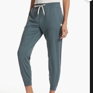 Vuori Performance Joggers Dream Knit  Lake Heather Size Small